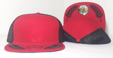 SNAP 7 PANEL RED BLK LAUREL TRUCKER